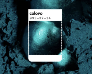 A WGSN escolheu Transformative Teal: um azul-esverdeado que mistura futuro, natureza e reequilíbrio.